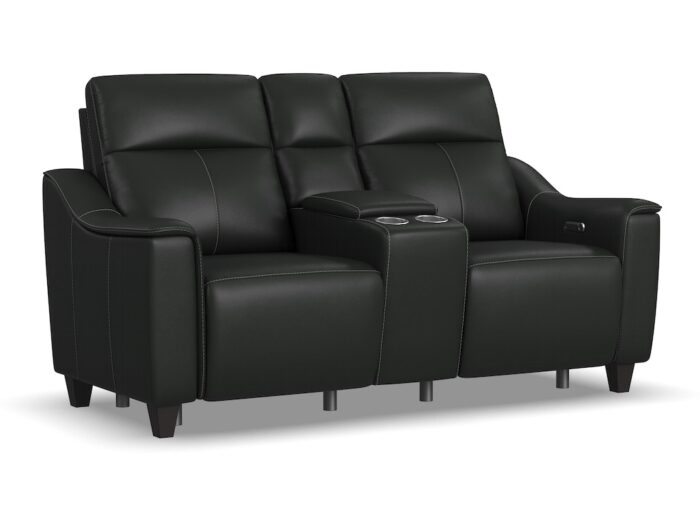 Latitudes Power Reclining Loveseat with Console and Power Headrests