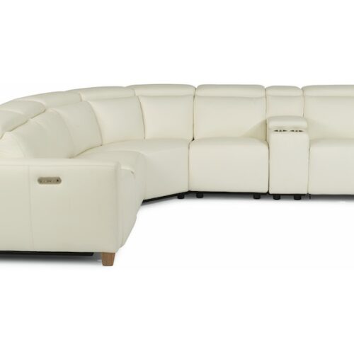 Astra Power Reclining Sectional with Power Headrests