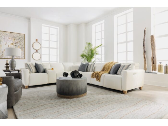 Astra Power Reclining Sectional with Power Headrests - Image 3
