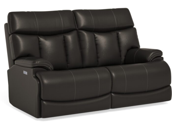 Clive Power Reclining Loveseat with Power Headrests and Lumbar