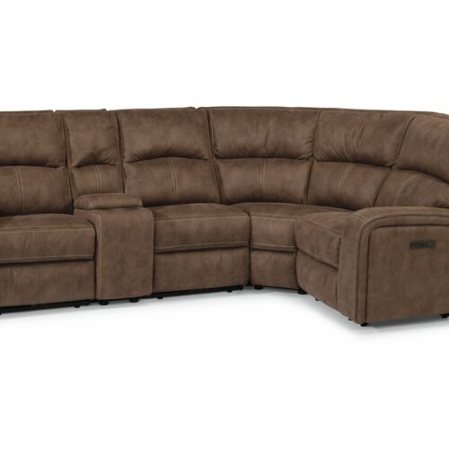 Nirvana Power Reclining Sectional with Power Headrests