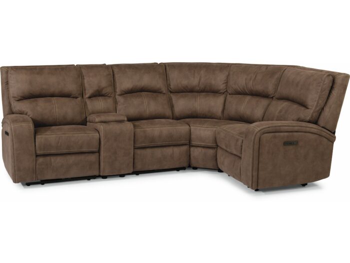 Nirvana Power Reclining Sectional with Power Headrests