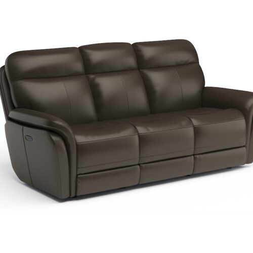 Zoey Power Reclining Sofa with Power Headrests