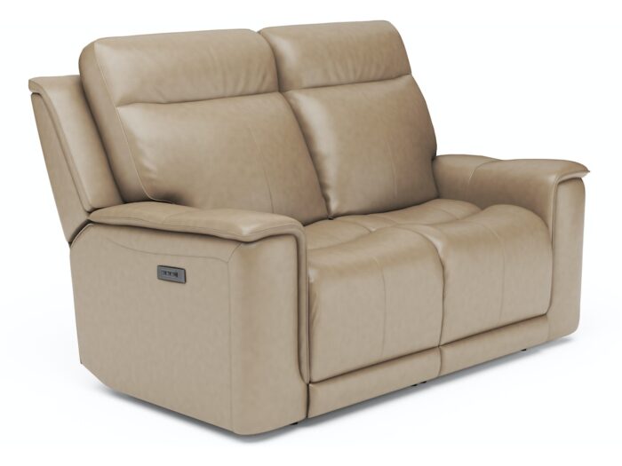 Miller Power Reclining Loveseat with Power Headrests and Lumbar