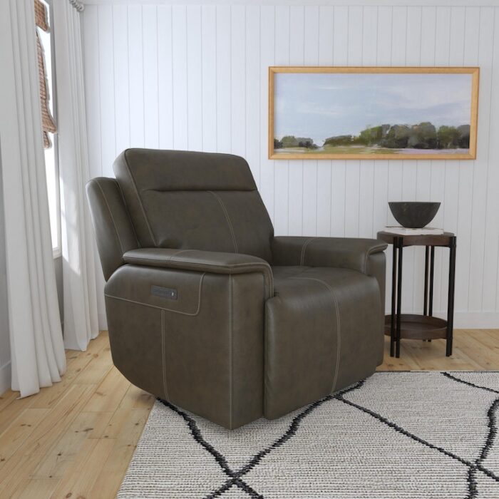 Odell Power Recliner with Power Headrest and Lumbar - Image 4
