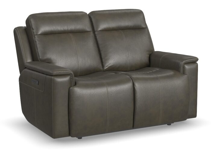 Odell Power Reclining Loveseat with Power Headrests and Lumbar