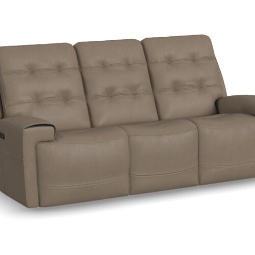 Iris Power Reclining Sofa with Power Headrests