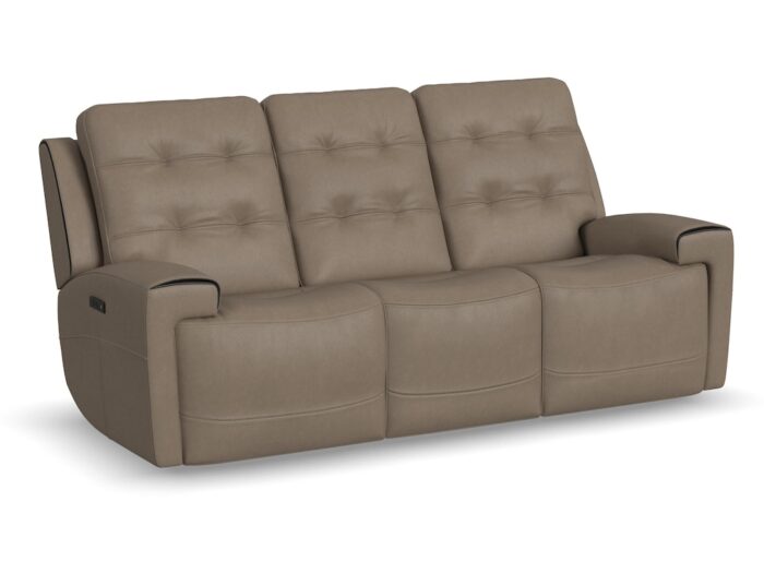 Iris Power Reclining Sofa with Power Headrests