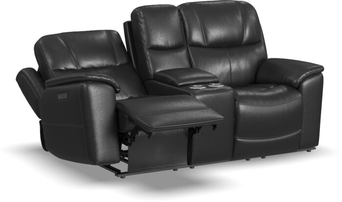 Crew Power Reclining Loveseat with Console and Power Headrests and Lumbar - Image 2