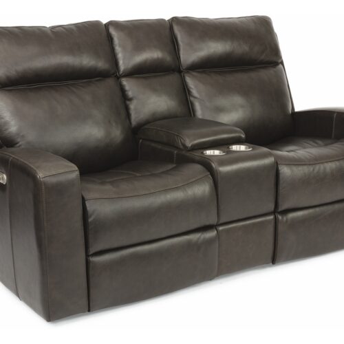 Cody Power Reclining Loveseat with Console and Power Headrests
