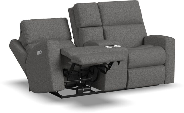 Score Power Reclining Loveseat with Console and Power Headrests and Lumbar - Image 2