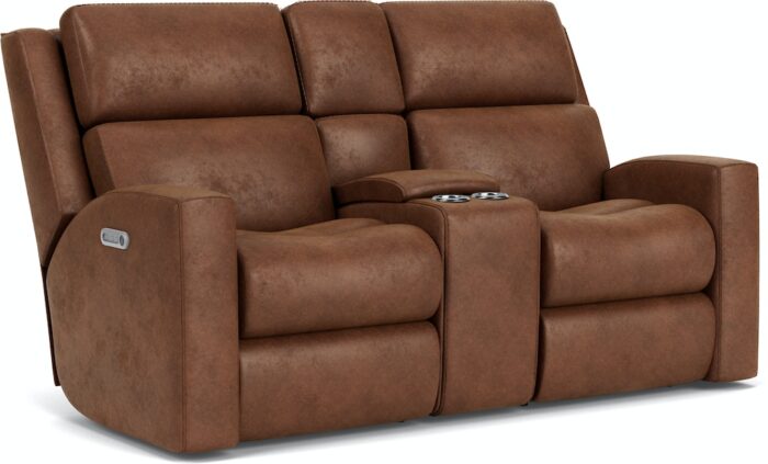Score Power Reclining Loveseat with Console and Power Headrests and Lumbar - Image 3