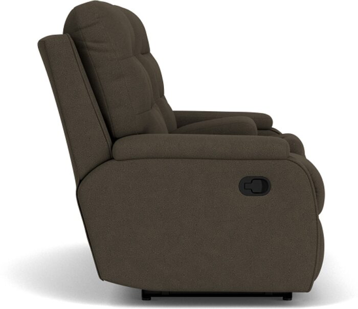 Kerrie Reclining Loveseat with Console - Image 3