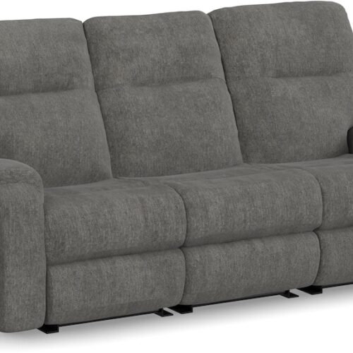 Penn Power Reclining Sofa with Power Headrests and Lumbar