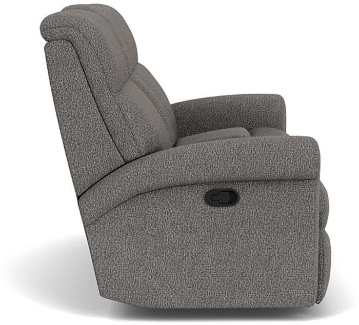 Davis Reclining Loveseat with Console - Image 3