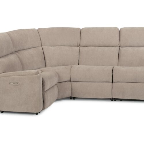 Rio Power Reclining Sectional with Power Headrests