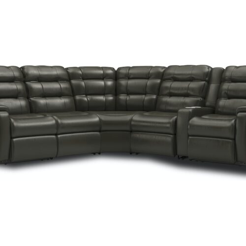 Arlo Power Reclining Sectional with Power Headrests and Lumbar