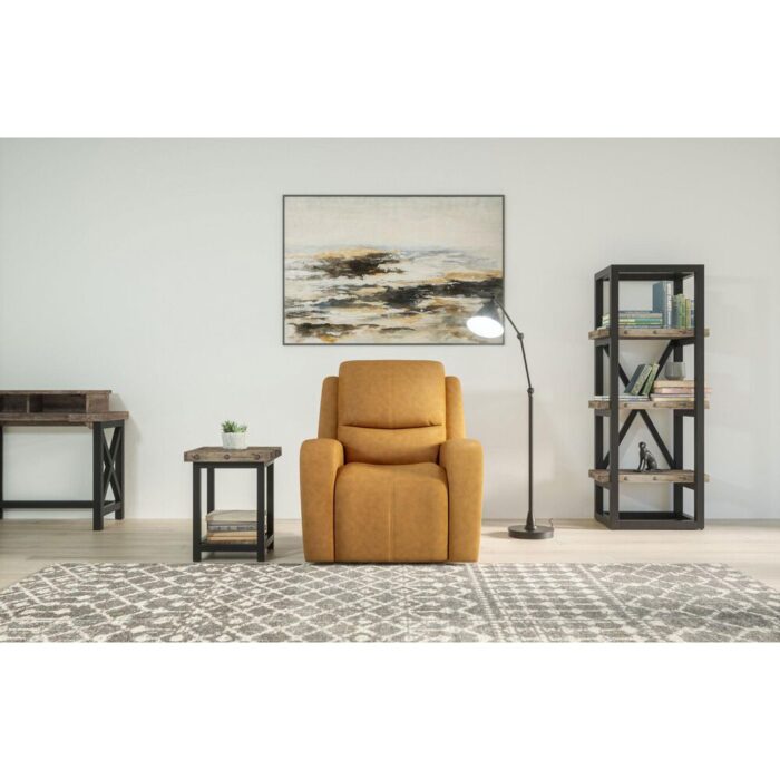 Carpenter Chairside Table Dark Brown - Image 2