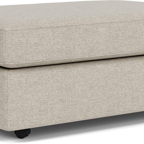 Vail Cocktail Ottoman with Casters