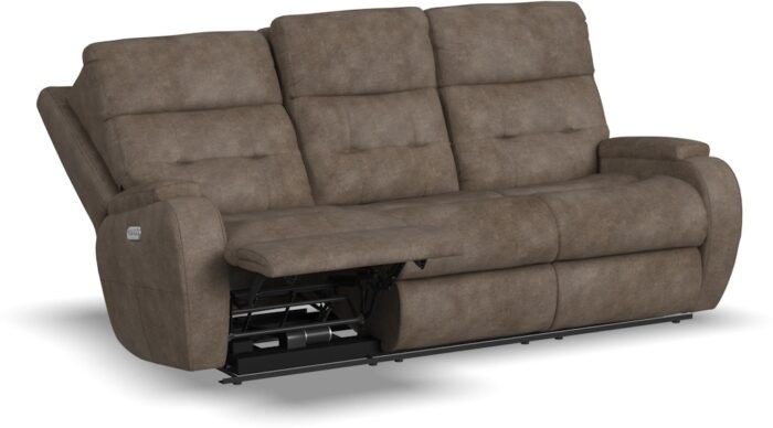 Strait Power Reclining Sofa with Power Headrests - Image 2