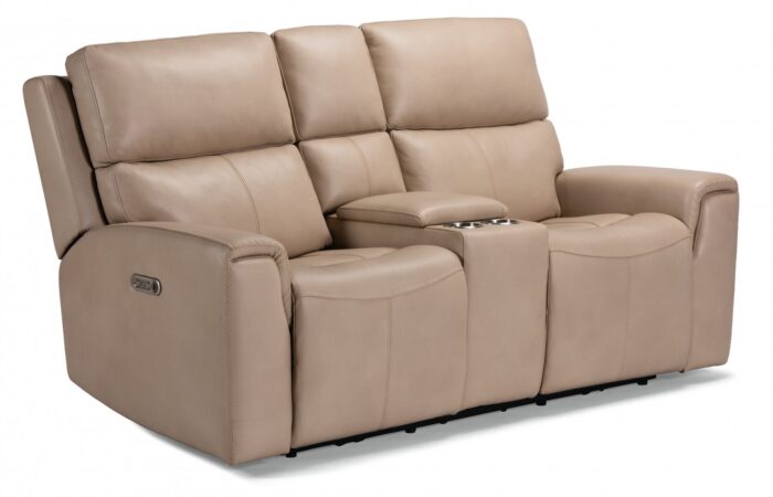 Jarvis Power Reclining Loveseat With Console & Power Headrests - Image 2