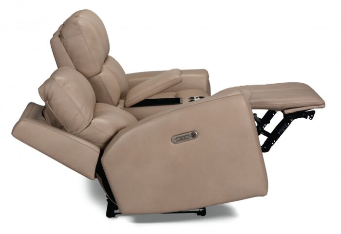 Jarvis Power Reclining Loveseat With Console & Power Headrests - Image 4