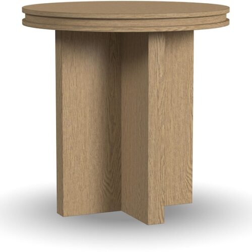 Waterfall Round End Table