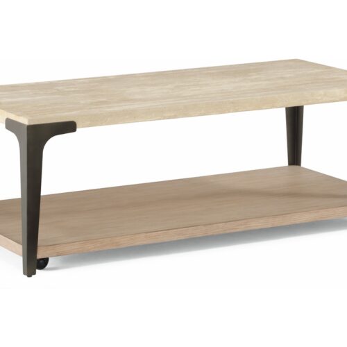 Omni Rectangular Coffee Table with Casters