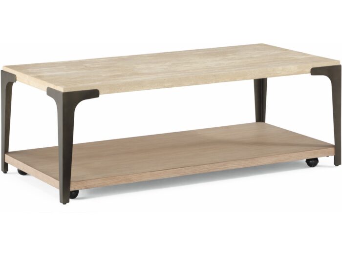 Omni Rectangular Coffee Table with Casters