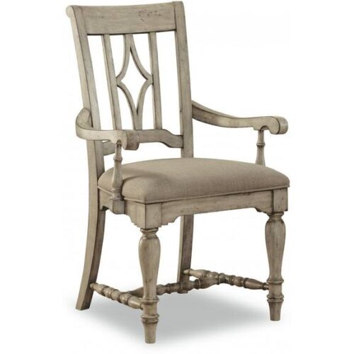 Plymouth Upholstered Arm Dining Chair