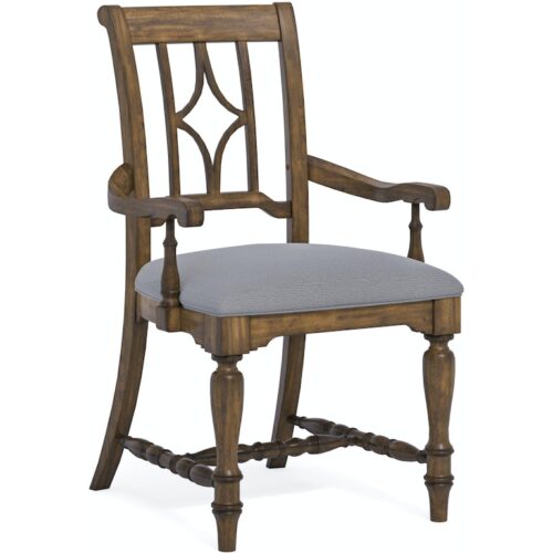 Plymouth Upholstered Arm Dining Chair