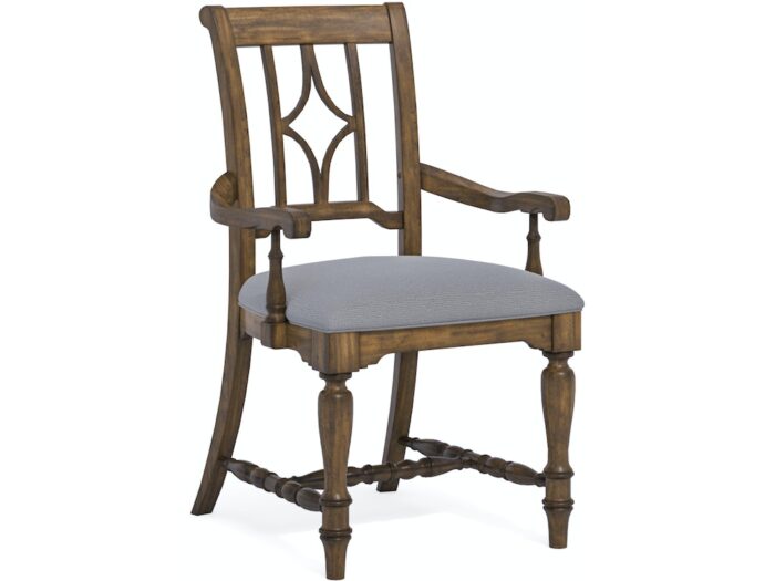 Plymouth Upholstered Arm Dining Chair