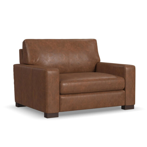 Endurance Chestnut Leather Chair