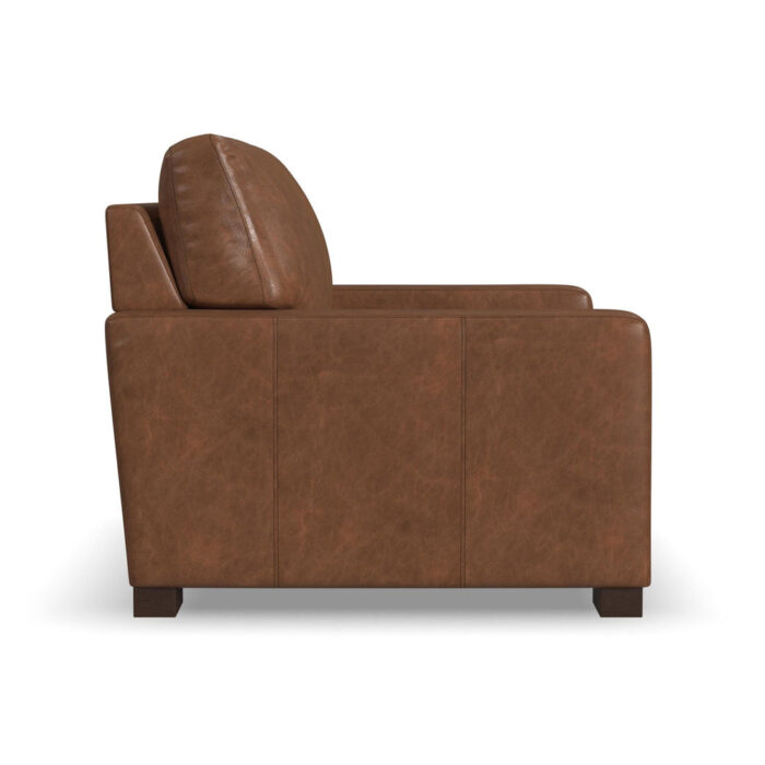 Endurance Chestnut Leather Chair - Image 3