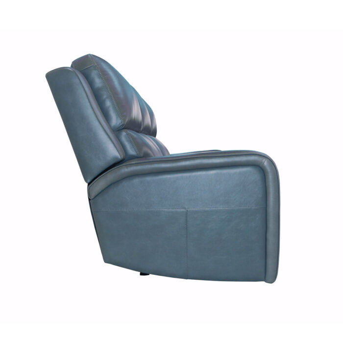 Oasis Storm Leather Power Reclining Sofa with Power Headrests, Lumbar, Heat & Massage - Image 2