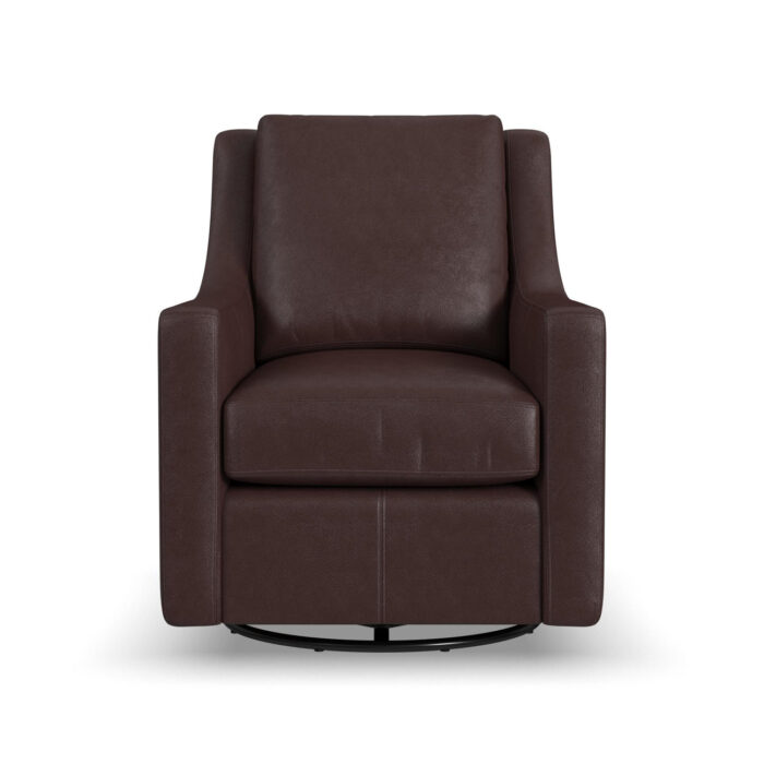 Murph Leather Swivel Chair - Image 2