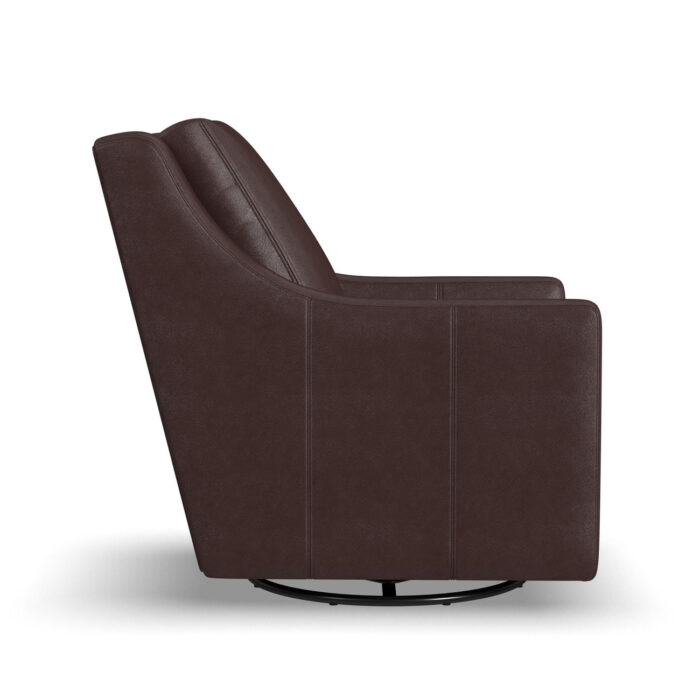 Murph Leather Swivel Chair - Image 3