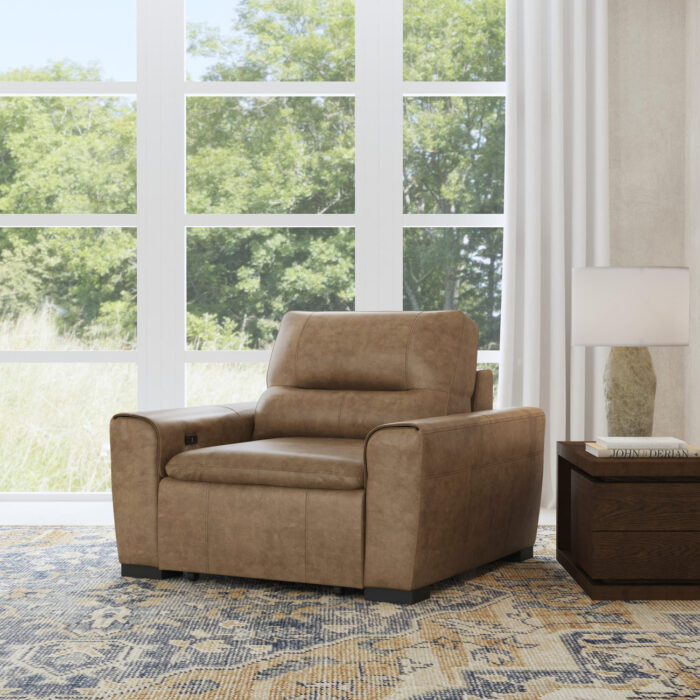 Graham River Leather Power Sliding Chair - Image 4