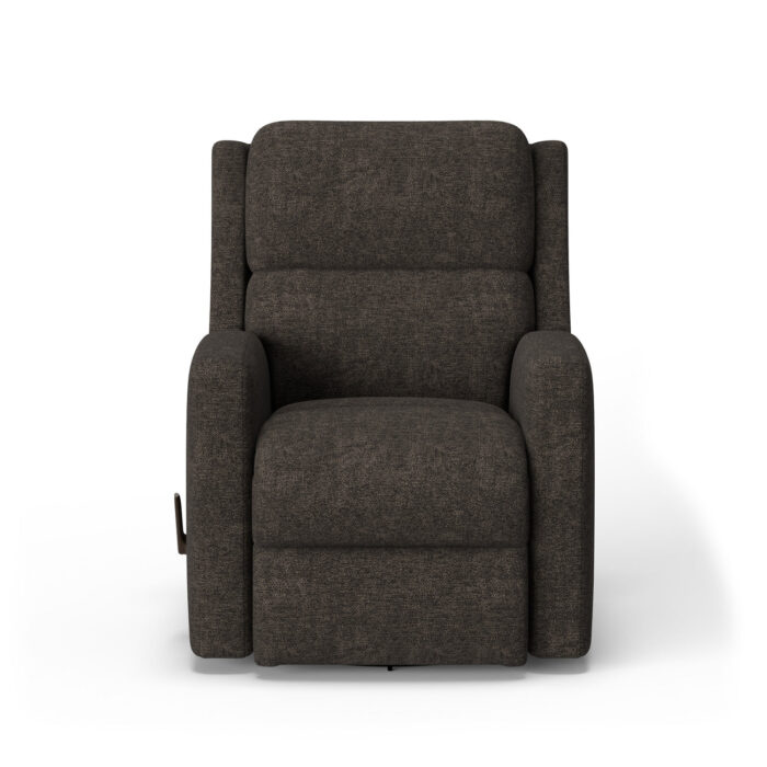 Chip Fabric Swivel Gliding Recliner - Image 2