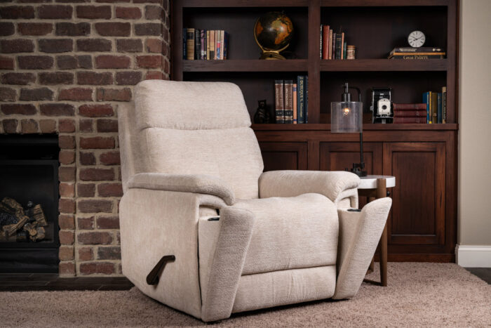 Refined Pearl Perfect Match Swivel Gliding Recliner - Image 2