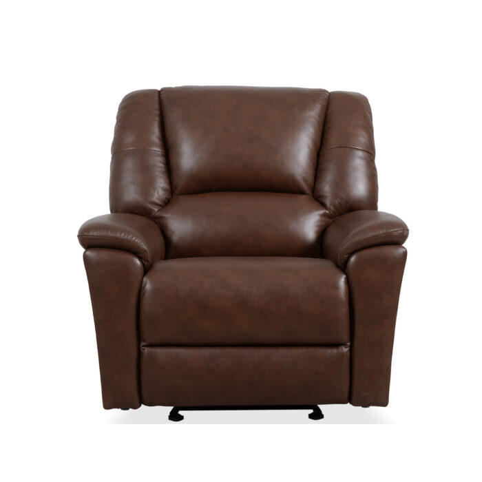 Plush Tavern Brown Perfect Match Power Gliding Recliner with Power Headrest & Lumbar - Image 3